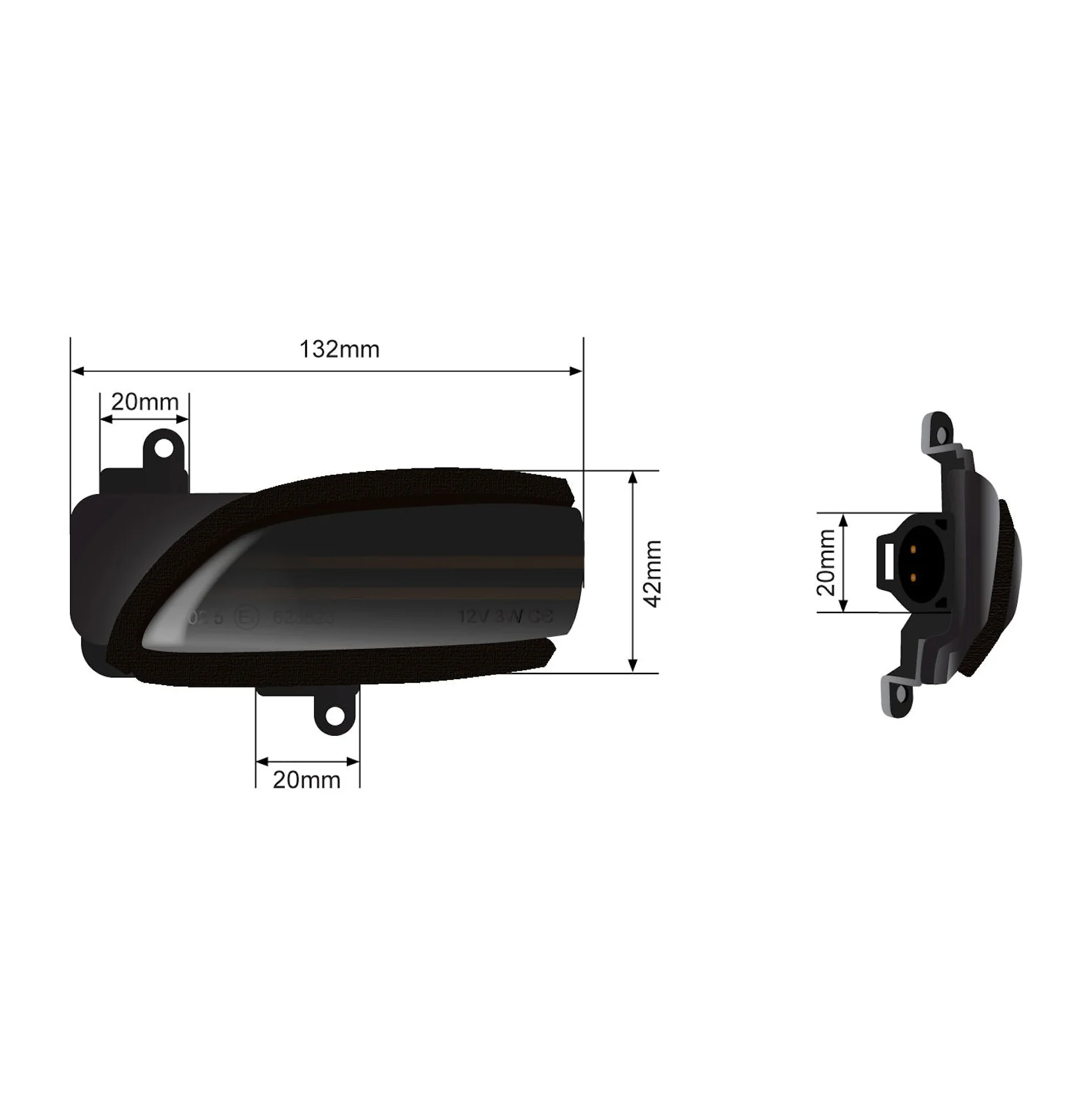 STEDI Sequential Mirror Turn Signal | Ford Focus - Image 7